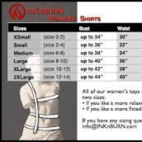 INKnBURN 2XL (12-14) PIRANHA TECH SHIRT SS Running Top NWOT! - Picture 12 of 14